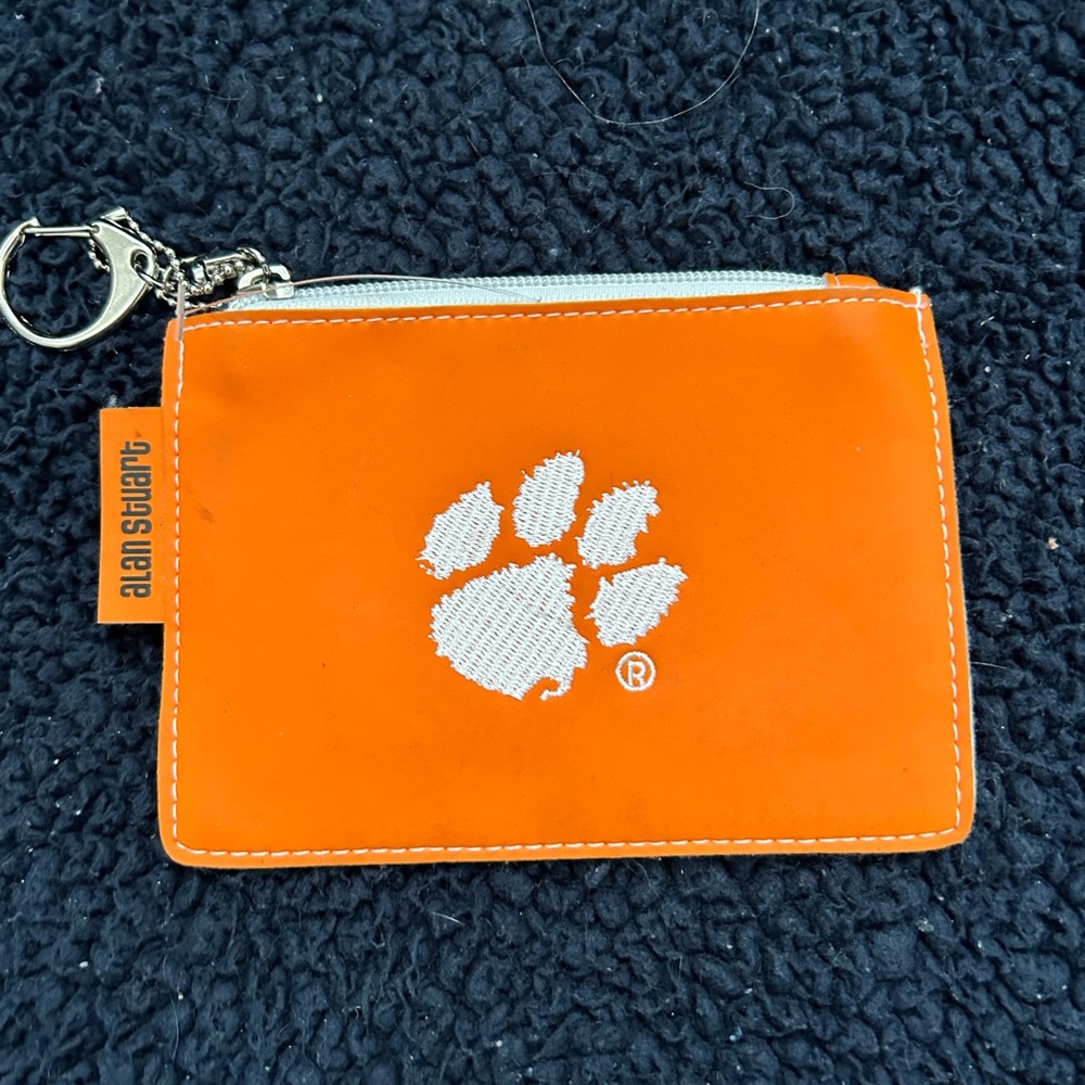 Clemson Alan Stuart change purse